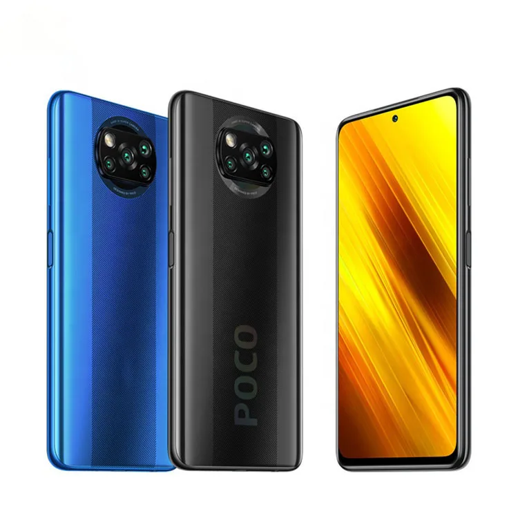 

Free shipping for Poco x3 Xiaomi Brand smartphones 6G 128GB global verision poco x3 nfc xiomi mobile phone x3 poco