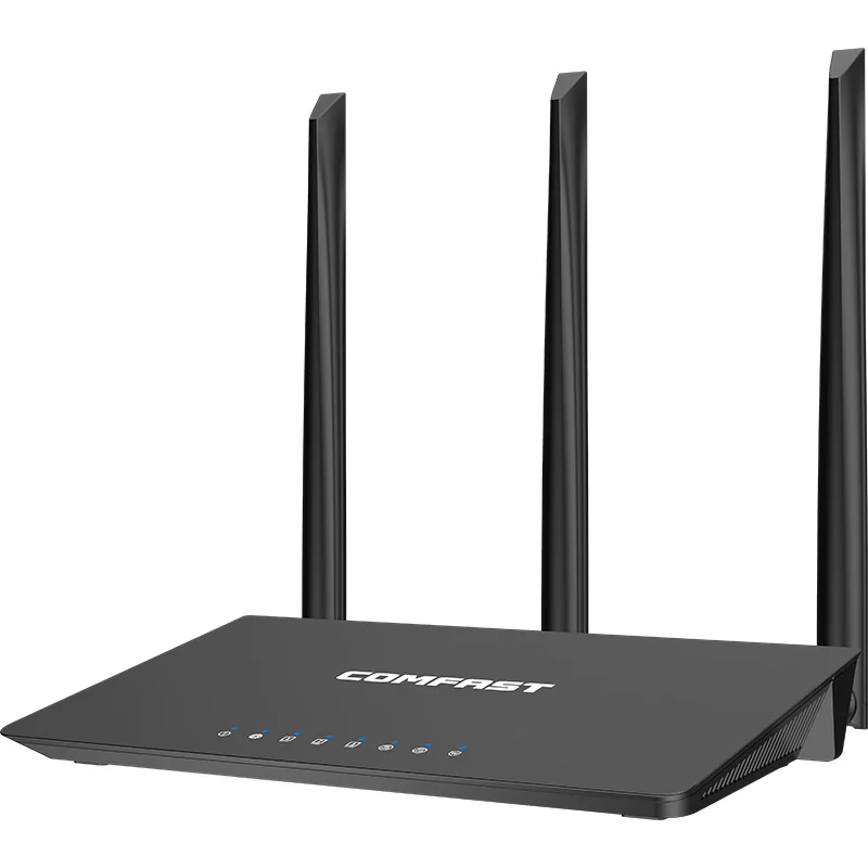 

Comfast CF-WR619AC AC1200 1200Mbps High Speed Wireless Router Dual Band 2.4G&5.8GHz Gigabit Home Use Router