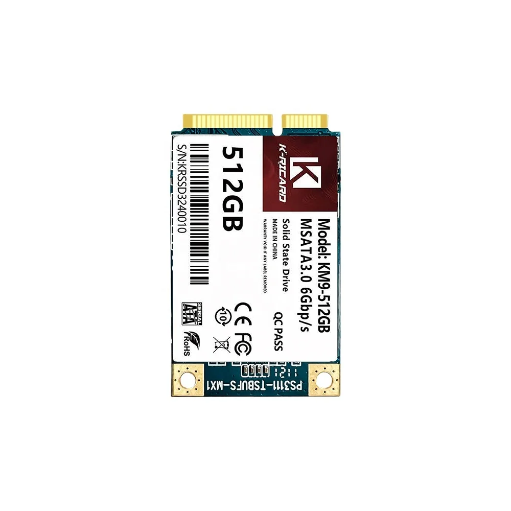 

K-Ricard disco duro ssd pcb hd drive msataiii ssd hard drive 128gb msata ssd