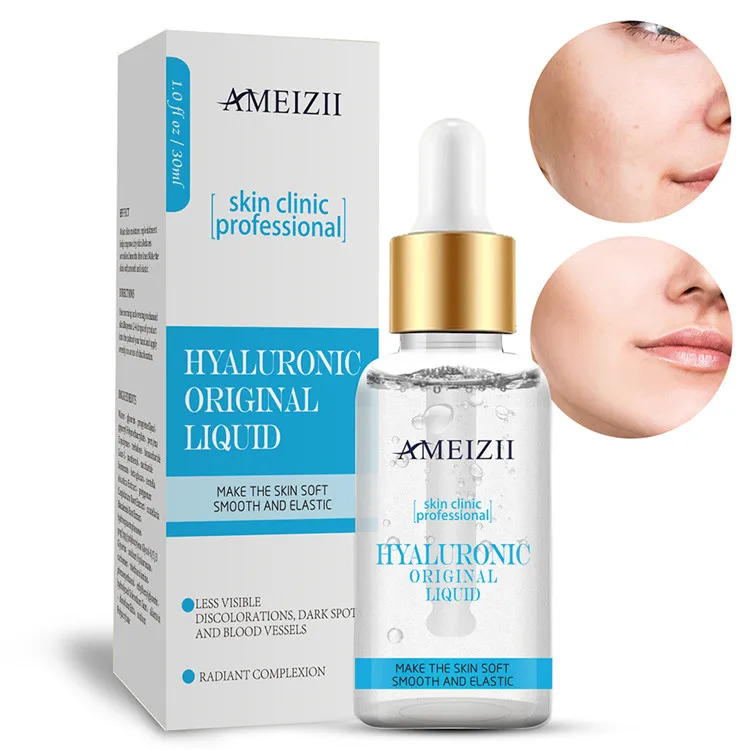 

2021 Hyaluronic Acid Serum Face Serum Productos de Belleza Facial Kit for Women Hydra Skin Care Facial Solution Whitening Serum