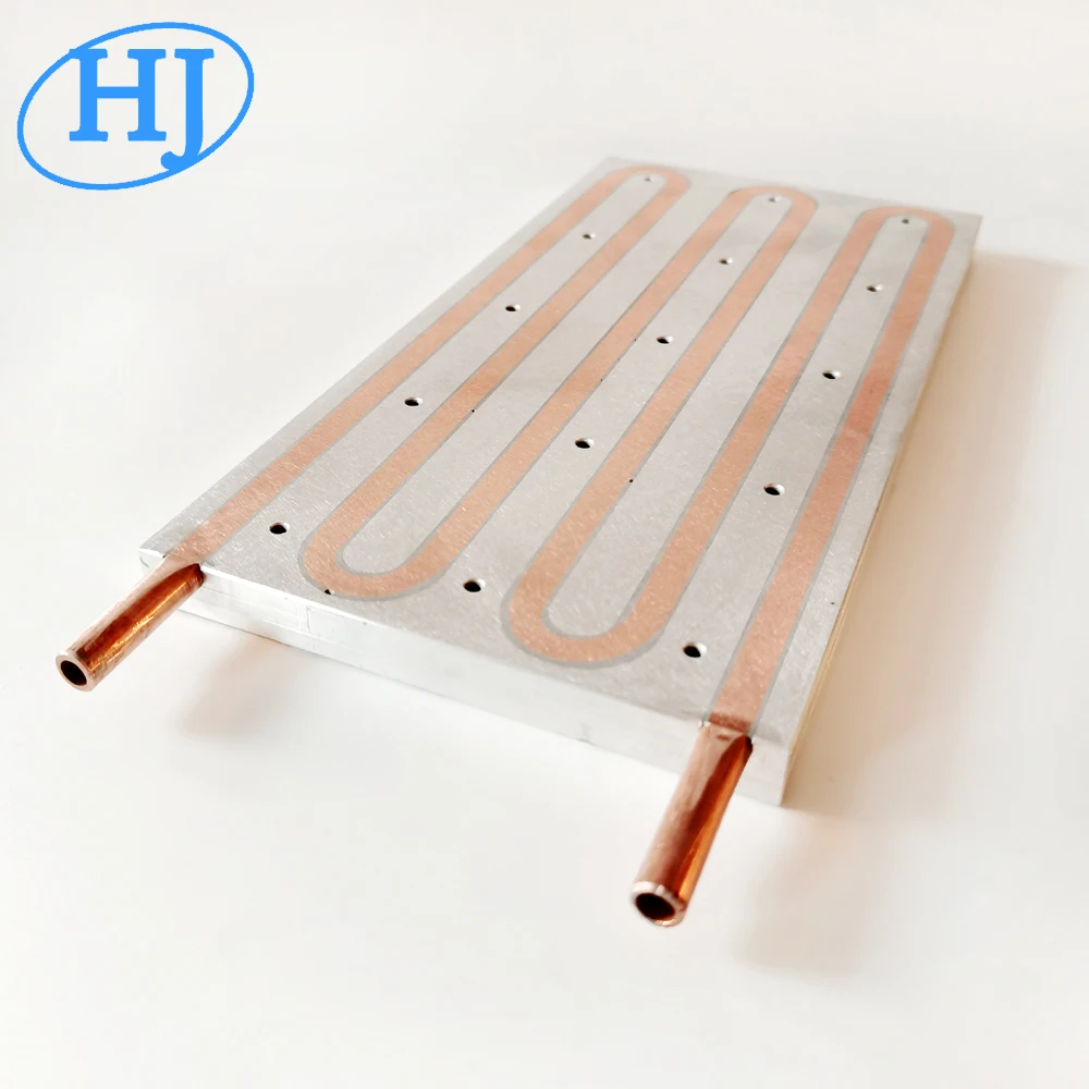 

Custom Water cooling heatsink aluminum cold plate Water cooling plate