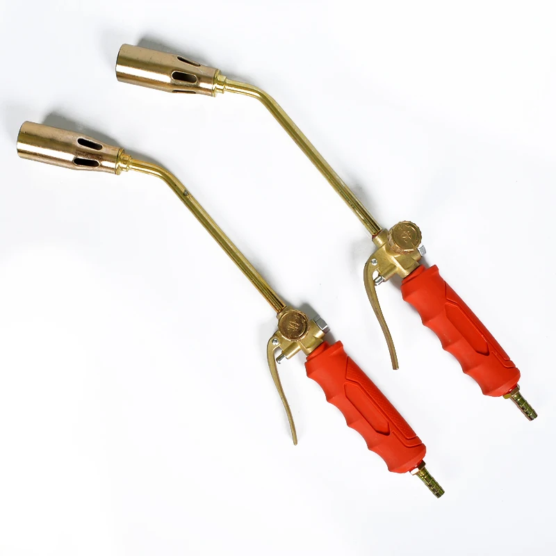 

Factory Supply fire torch welding gas spray gun gas torch, Red, golden