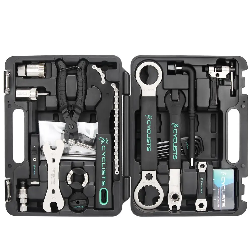 

18 in 1 profession Bicycle Repair Tools Multi MTB Tire Chain Repair Tool Spoke Wrench Kit Hex Screwdriver Bike Tools