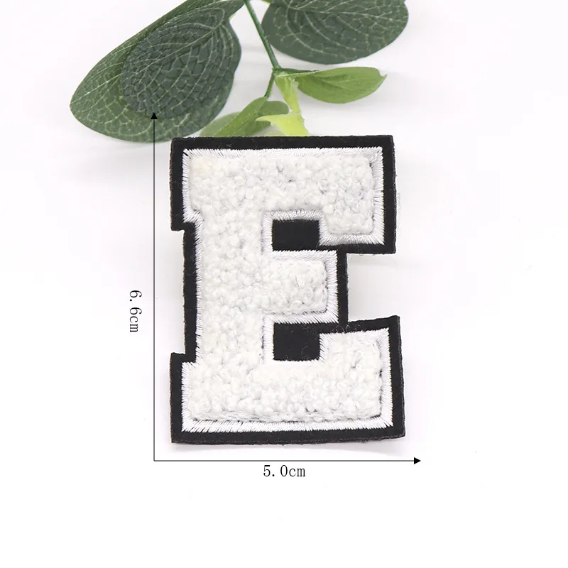 

Wholesale Custom 100% Towel Embroidery Chenille Patches For Clothing, Custom color