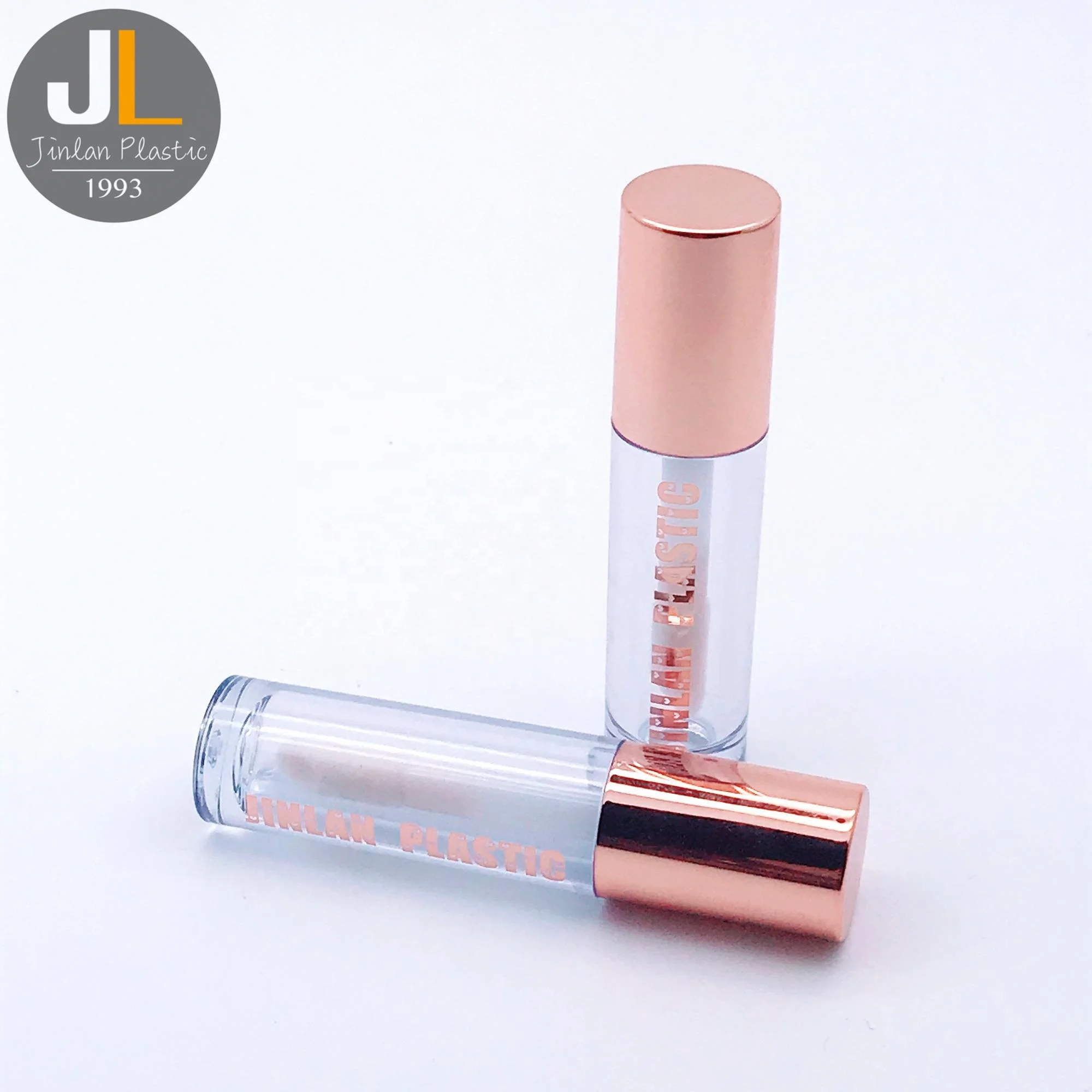 

[4.5ml] Factory Price Round Container With Applicator Rose Gold Lip Gloss Tube