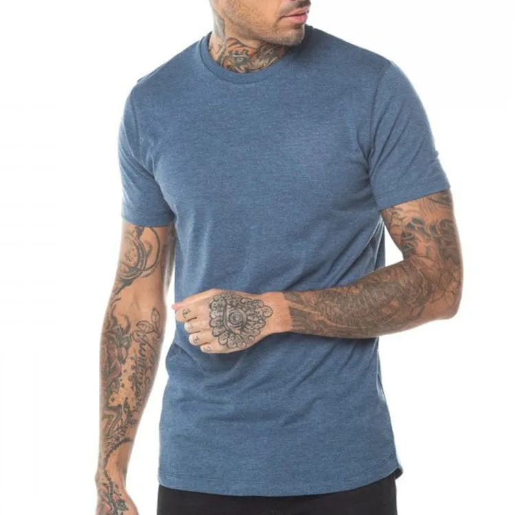

Short sleeve Cotton O-neck Sweat Shirt And T Shirt Men Stylish Wholesale T Shirt
