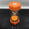2 Minutes Hexagon Orange Large Sand Timer