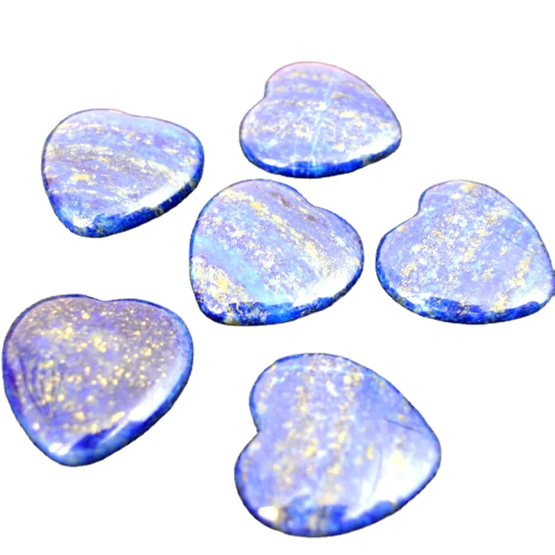 

Lapis lazuli Wholesale high quality gemstone lapis puffy heart jewelry lapis lazuli beads