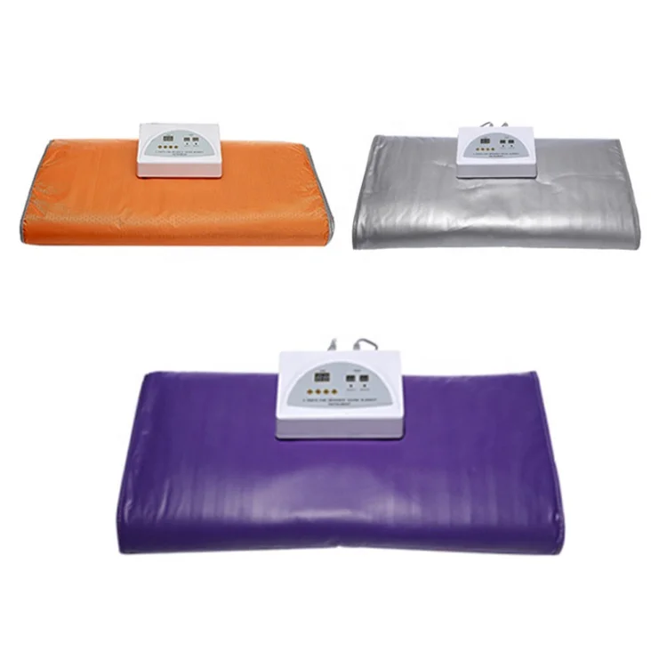 

Waterproof portable 2 zone far infrared fir sauna blanket for body weight loss massage