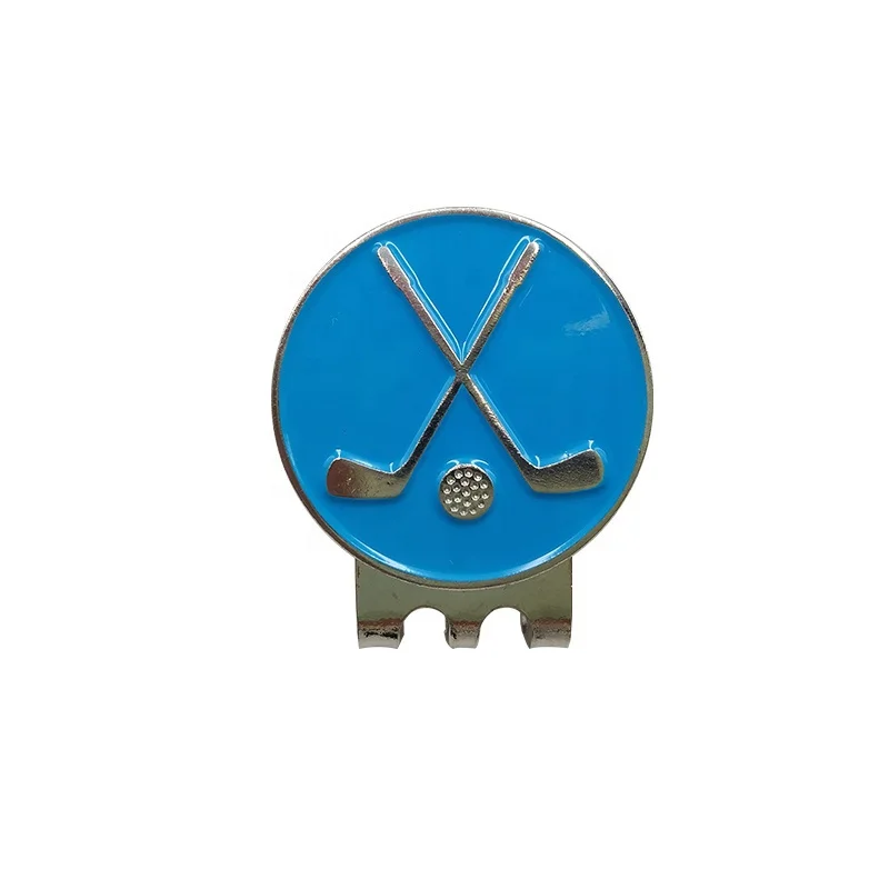 Golf Club Ball Marker with Magnetic Hat Clip Divot Repair Tools Partner Golf Accessories