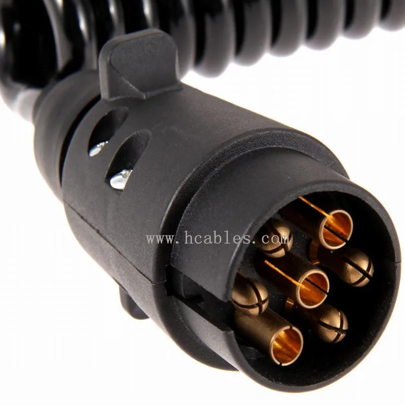 200/300cm 7pin Trailer Light Board Extension Cable Lead Male To Female