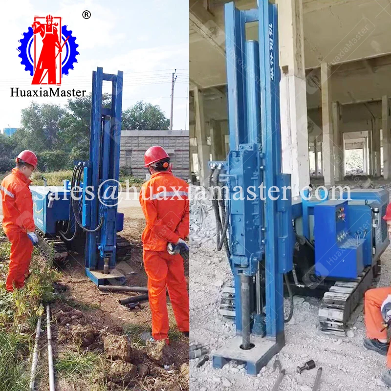 Hydraulic Soil Sampling Drilling Rig,Efficient Qtzd20 Crawler