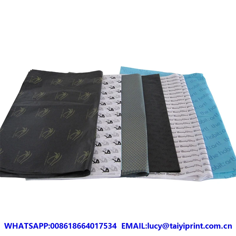 
logo printed custom tissue paper wrapping ,paper tissue 