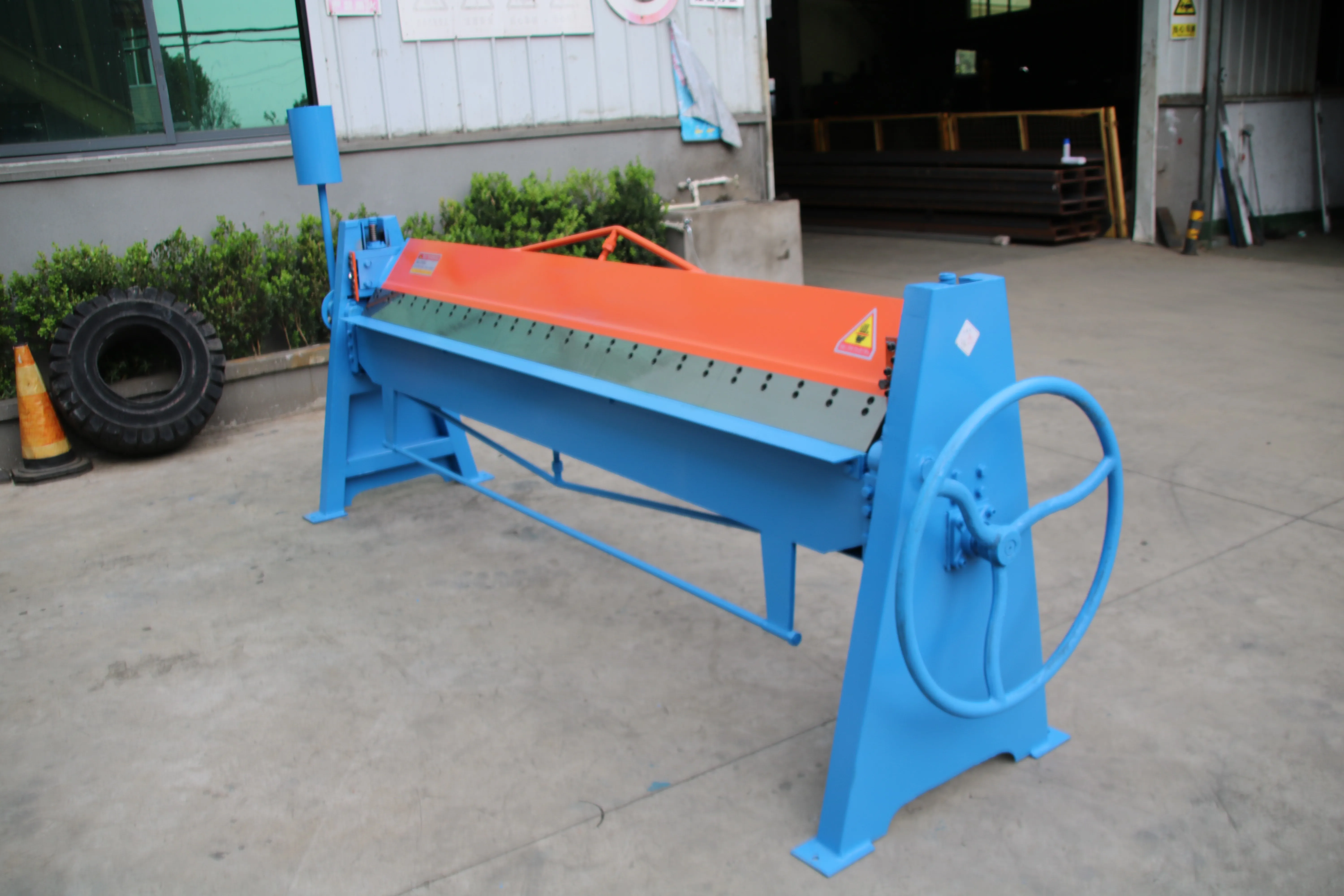 手动液压折边金属板材折弯机