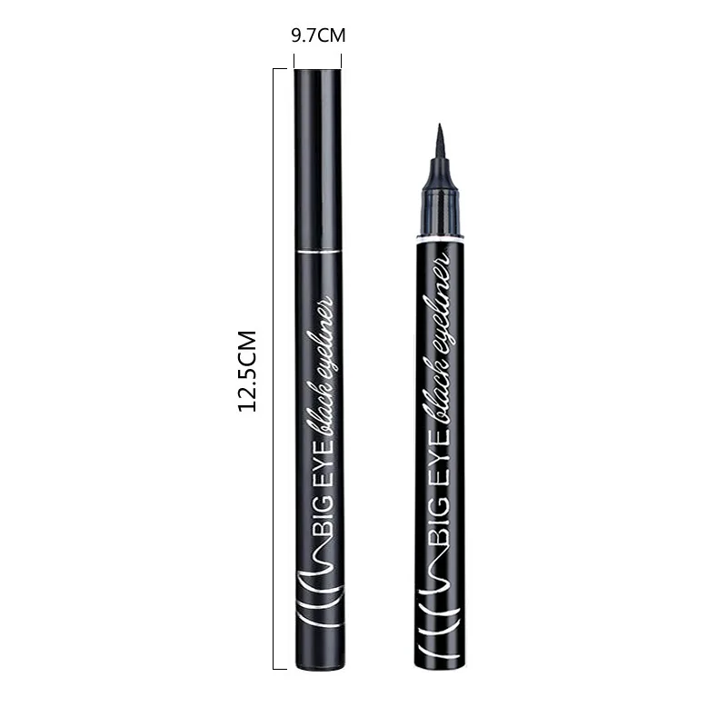 

Private Label Custom Waterproof Easy To Color Non Smudge Long Lasting Black Liquid Eyeliner, Single color