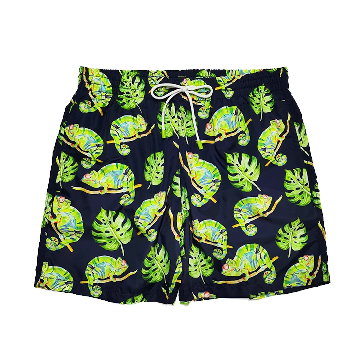 

Hangzhou factory OEM custom sublimation printing swimming trunks mens boardshorts swimwear beach shorts board shorts for men
