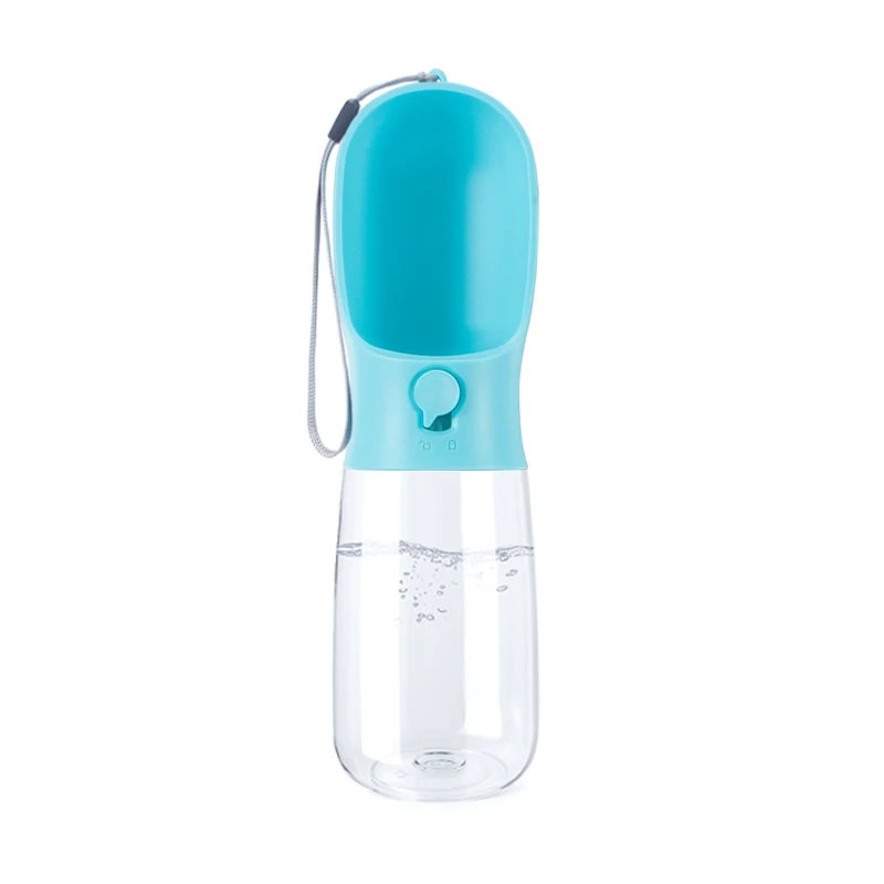 

Outdoor Leak Proof Pet Water Bottle Dog Water Bottle With Carbon Filter, Blue/pink/white