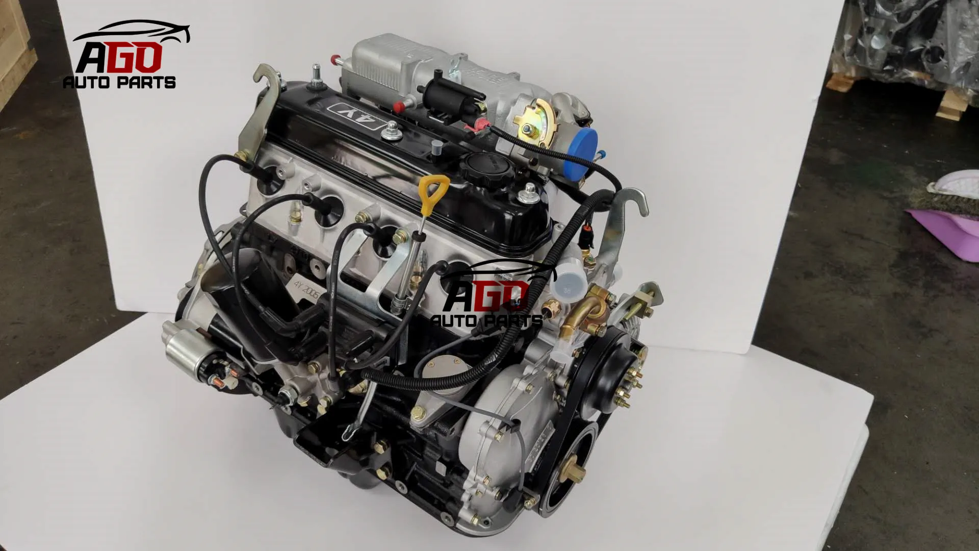 China Factory Supply 4 Cylinders Engine 4y New Complete Engine Assembly