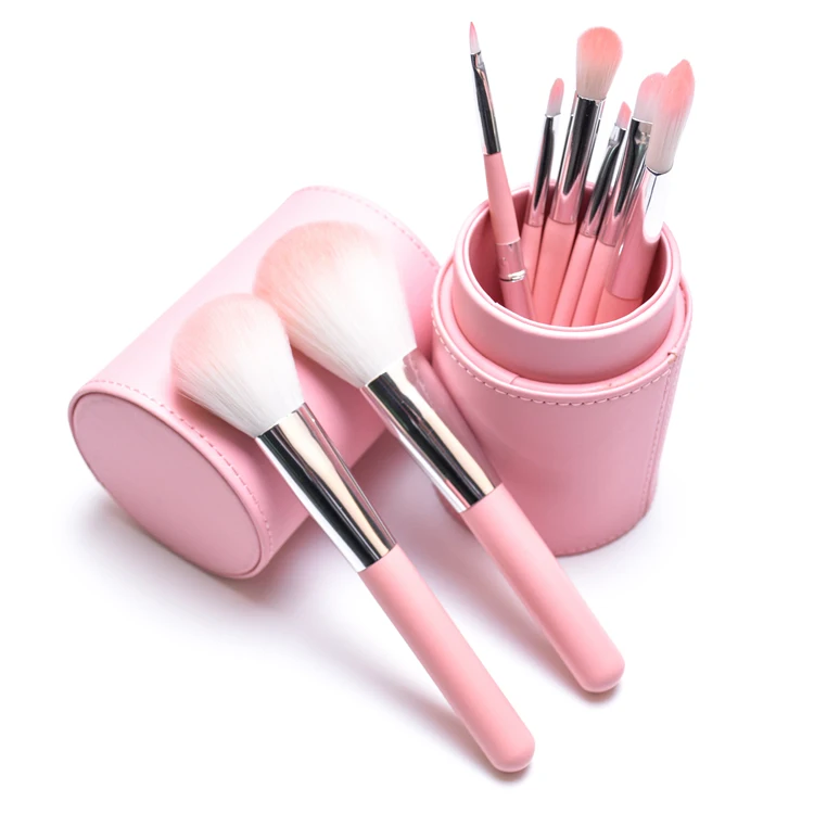 

HZM Factory wholesale 8pcs makeup brush set 3 color cosmetic brush kit select customize private label brush, Customized