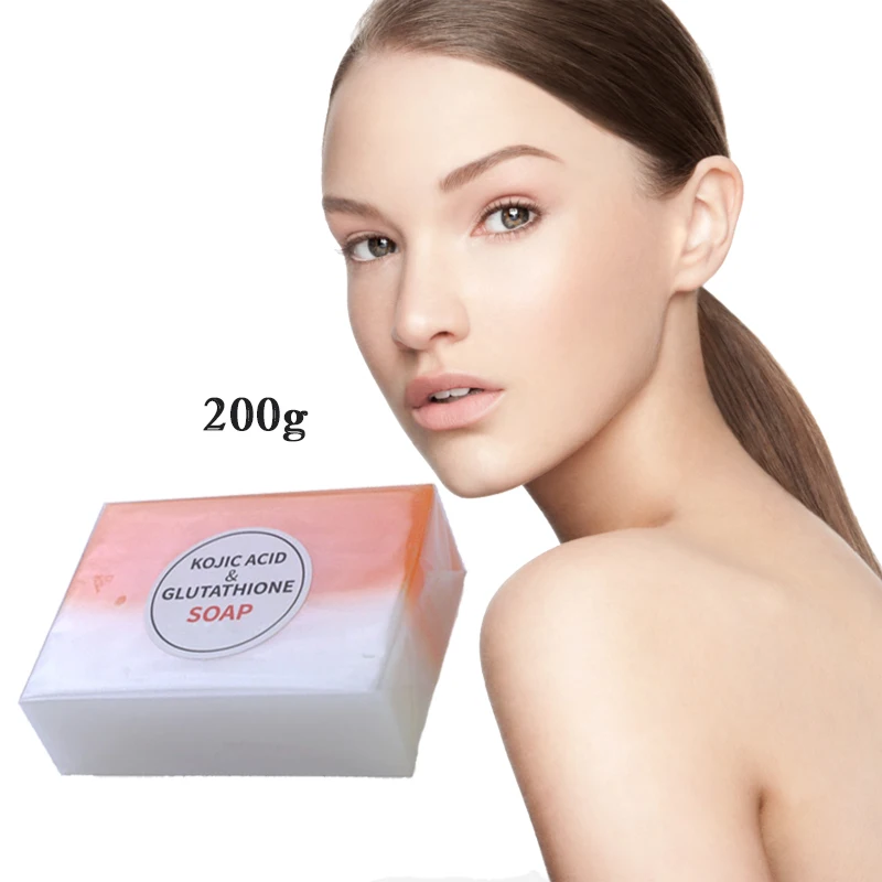 

AH Women Shampoo Bath Vegan Whitening Kojic Acid Soap Bar for Acne Treatment