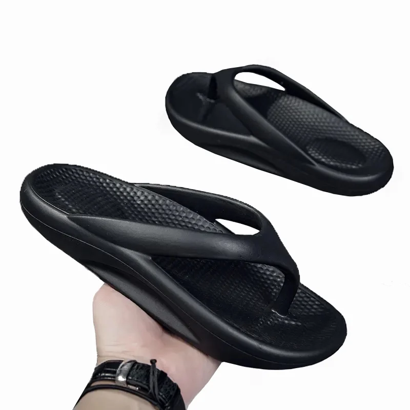 

2021 Summer Beach sports sandals Fashion Men Slippers Custom logo For Flip-Flops