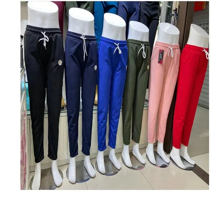 

1.85 Dollar YXY027 Produce All Kinds Of Popular plus size women's pants wtih different colors, Mix