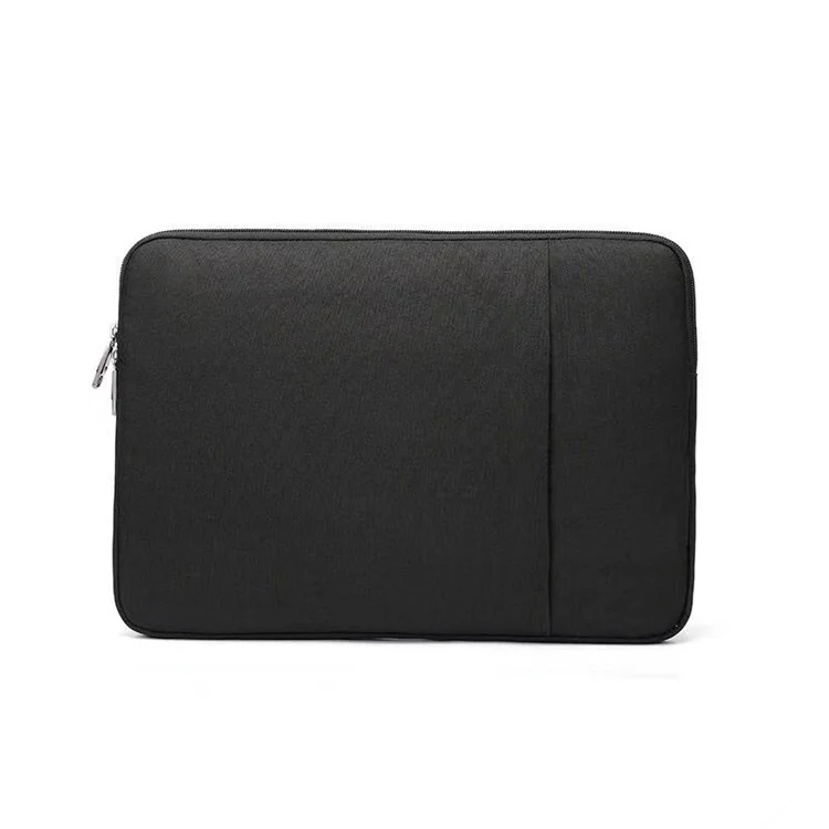 

15.6 Inch Laptop Bag Notebook Unisex simple Computer Bag tablet Lightweight canvas space cotton sleeve bag 11.6 13.3 inch, Black