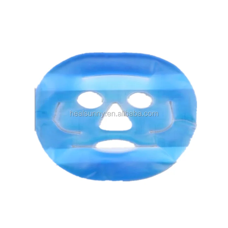 

Hot cold face eye ice mask, Blue , oem color