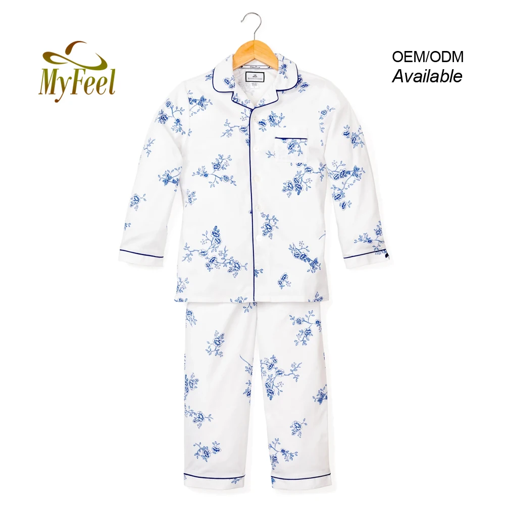 
Girls Kids Mother Daughter Father Matching Pajamas Pigiami Famiglia Family Floral Pajama Sets 