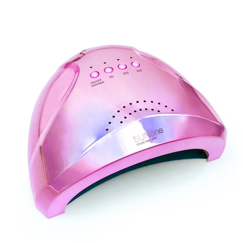 

Top quality professional nail salon 48w/24W uv led nail lamp fast dry for nail gel polish drying sun one