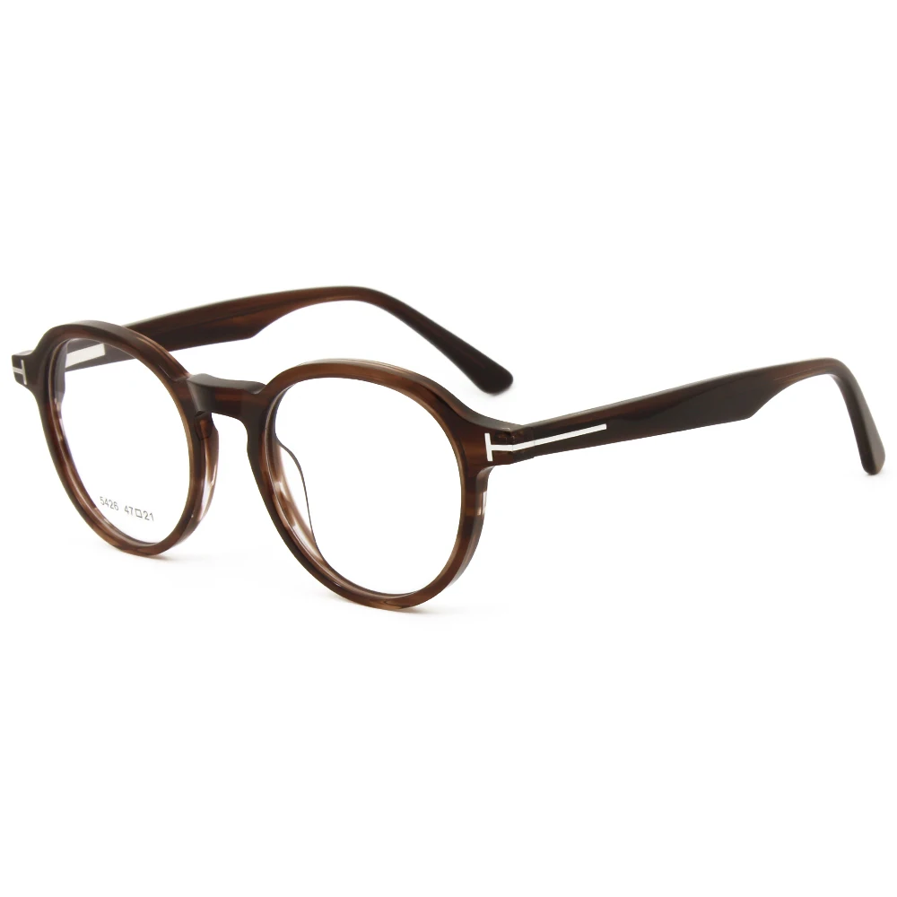 

Fashion modern small size full frame handmade acetate eyewear for men