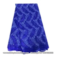 

new design africa lace fabrics 2019 nigerian embrodery lace french tulle lace