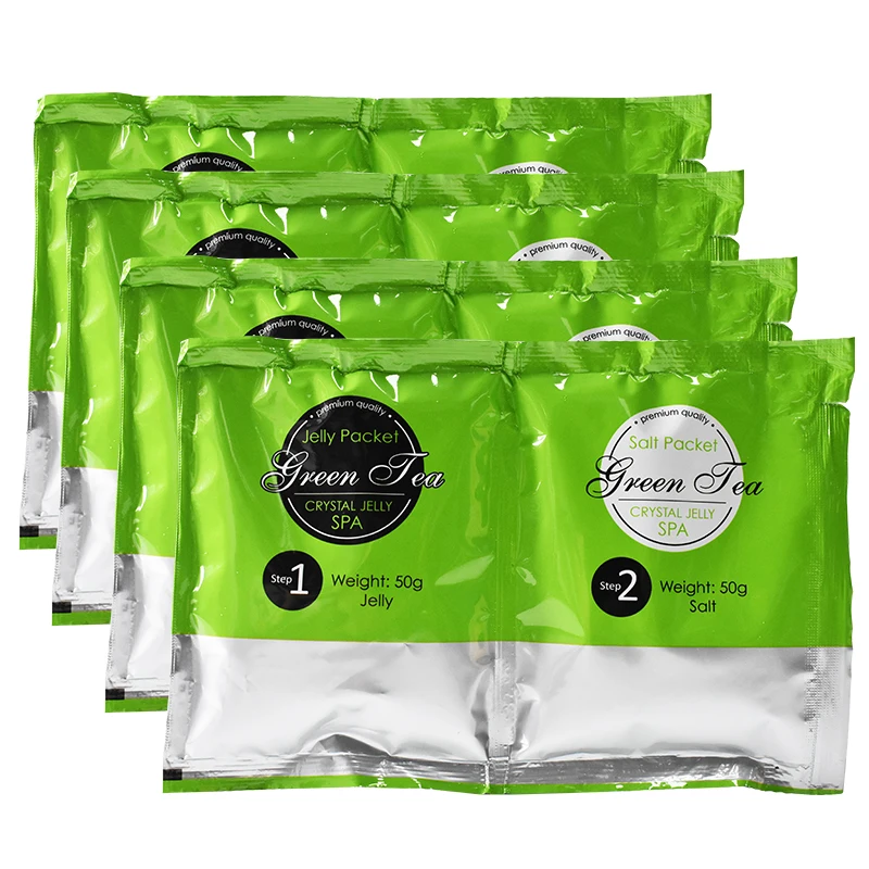 

Wholesale Pedicure Green Tea Soak Foot Salt + Jelly