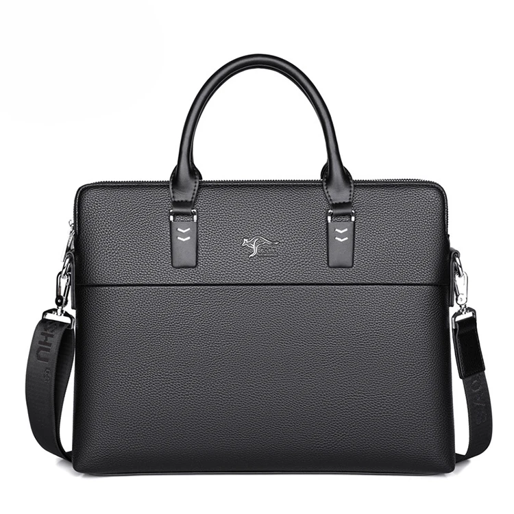 

BF014 Casual leisure custom logo shoulder bag men business bags briefcase