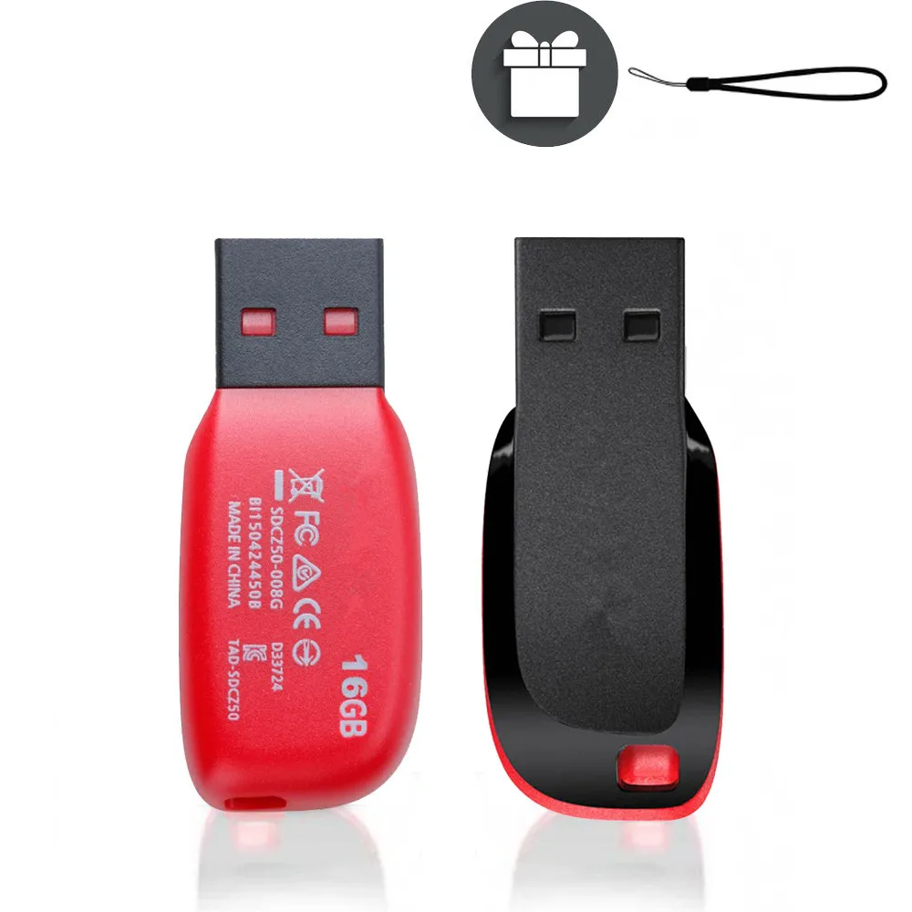 Factory Price Cheap Bulk Usb Flash Drive 32GB 16GB Pen Drive Usb Key Thumb Drive For Sandisk