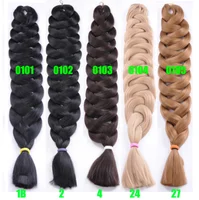 

Wholesale x pression jumbo box expression braiding hair synthetic hair braid extension for women