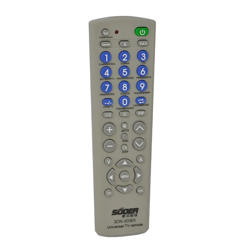

Sunchonglic high quality new multi function TV remote control low price LCD PDP remote control for smart TV