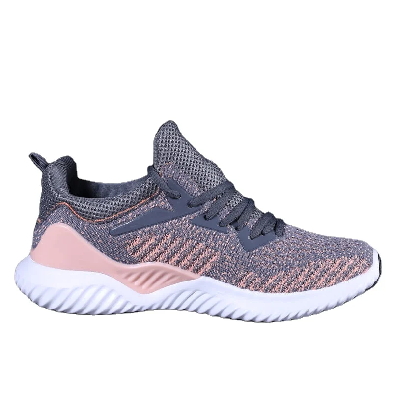 

High quality China wholesale breathable fly weave sports shoes outdoor casual shoes men shoes, Custom ( black&red)