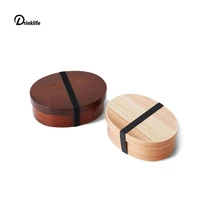 

Japanese Wooden Custom Printed Lunch Box Bento Gift Food Container