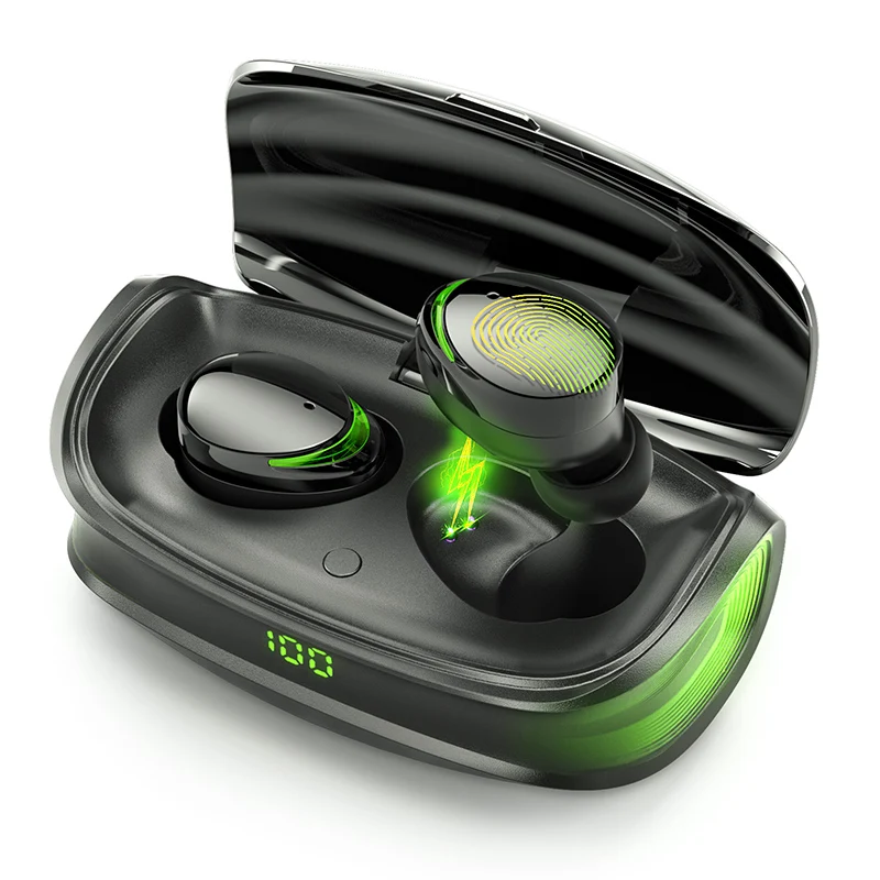 

Wholesale OEM Sports TWS Earbuds Earphone Wireless Headset Bluetooth Headphone F9 Earbuds