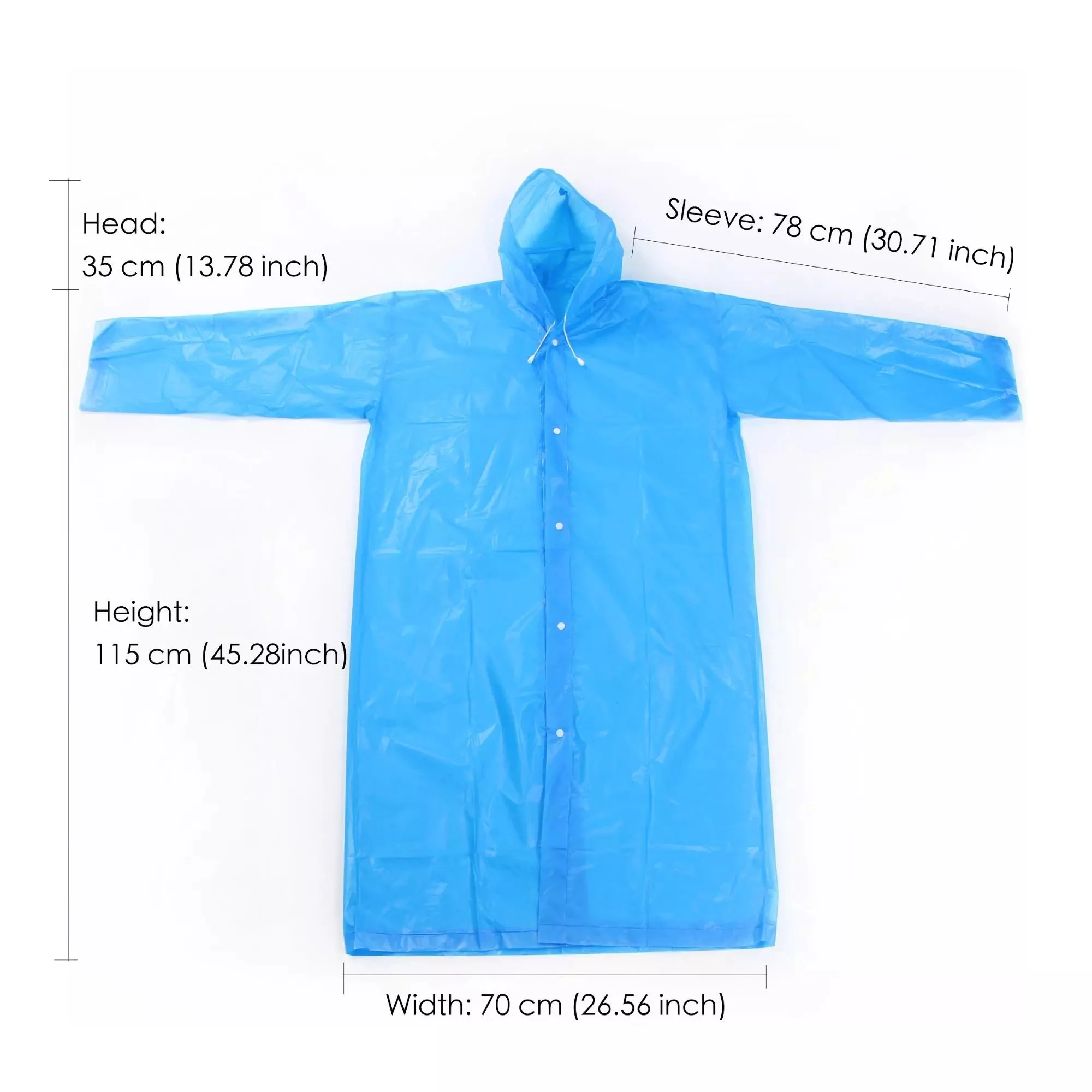 Hot Selling Cheapest Promotional Disposable Raincoat,Cheap Pe Rain Coat ...