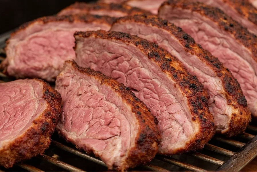 Finished Oven Roasted Beef Brisket