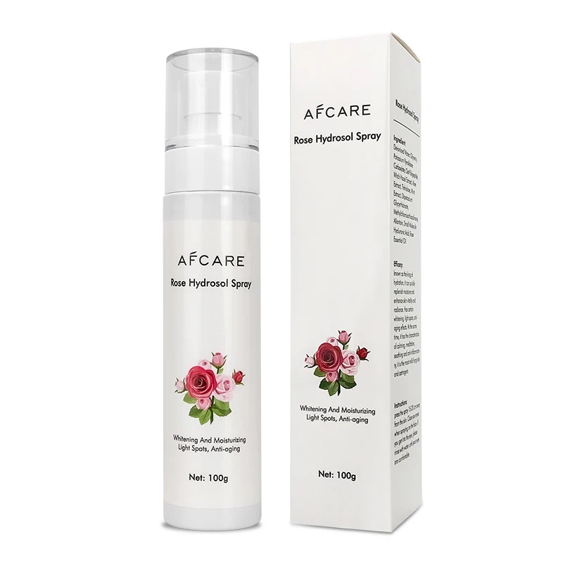 Whitening Facial Toner Sulfate-Free Nourishing Moisturizer and Organic Collagen Hydrating Skin Care Spray Face Toner Rose Water