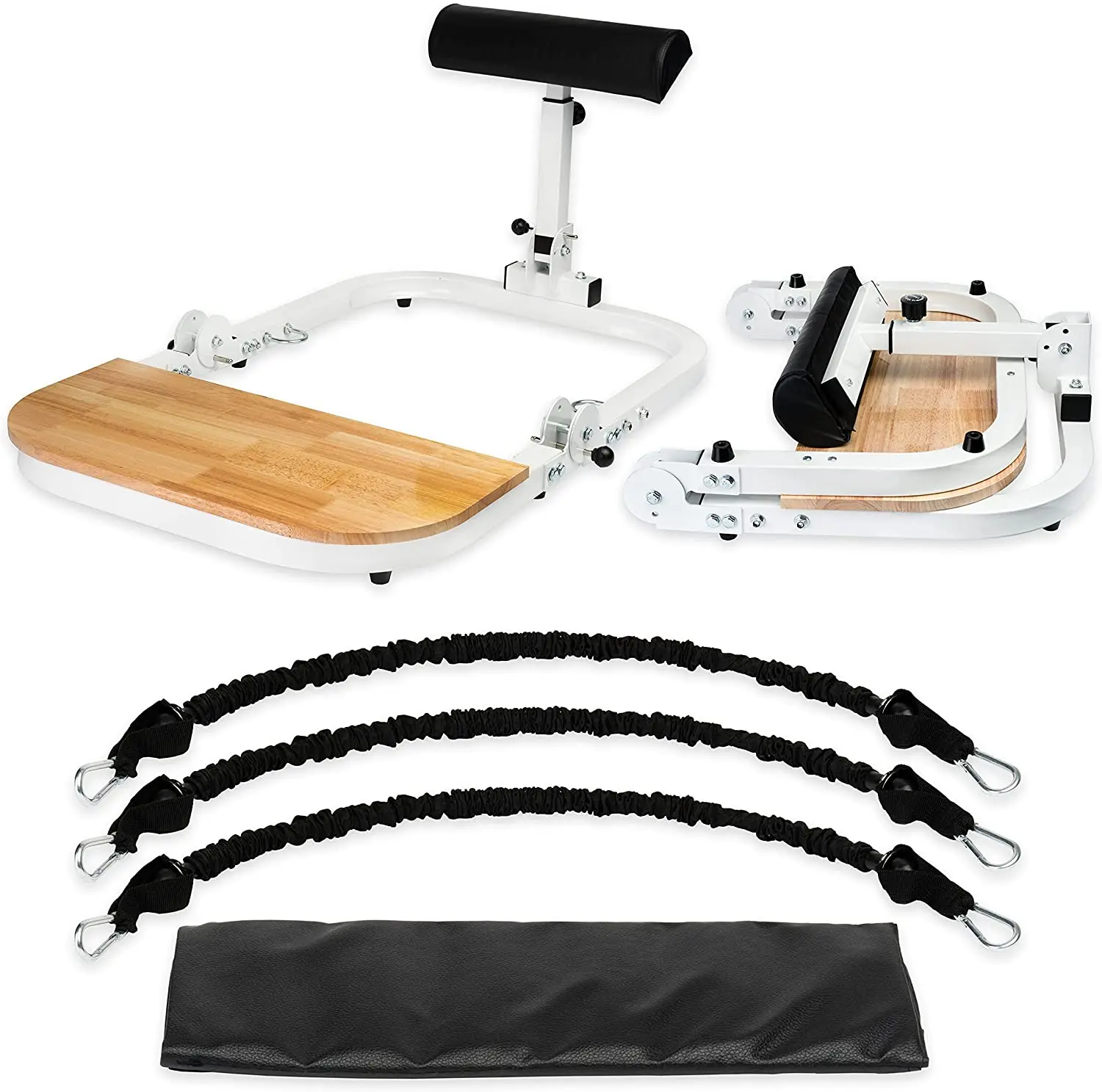 

2021 New Design Hip up Machine Exercises Butt Supplement Foam Thruster Bench Beauty Lift Massage Stack Thrust Gym Equipment, Black and white