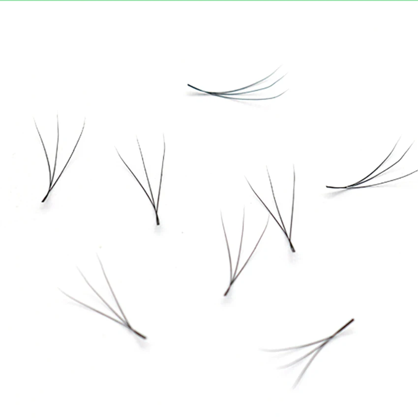 

Lash Wholasale Lash W Soft And Light 0.07 Lash Extension W Shape clover Eyelash Extension, Natural black