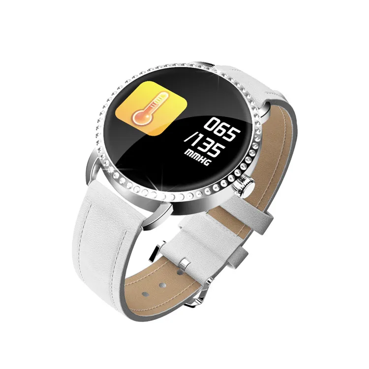 

Wholesale Consumer Electronics H7 Round Black White Sport Wear Running Dropshipping Smartwatch for Ladies