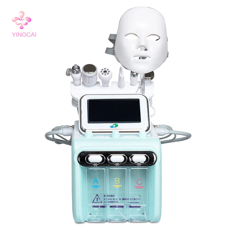 

H2O2 6 in 1 deep clear oxygen spray hidrofacial wholesale price hydro facial machine hydro dermabrasion machine