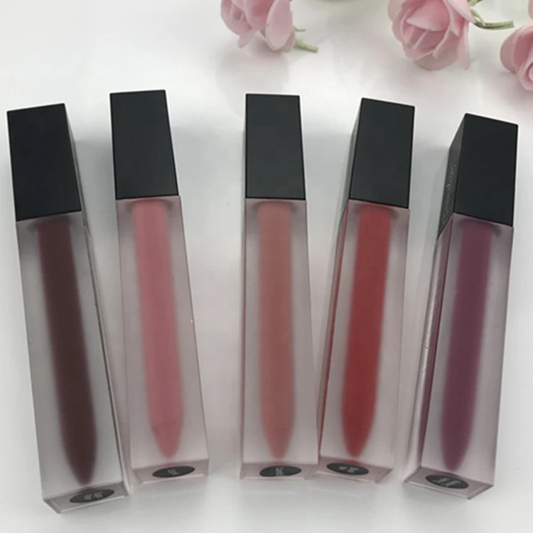 

Luxury Custom vegan clear lip gloss containers tube vendor wands packaging plumping lipgloss base glitter shinny liquid lipstick, Multi-colored lip gloss