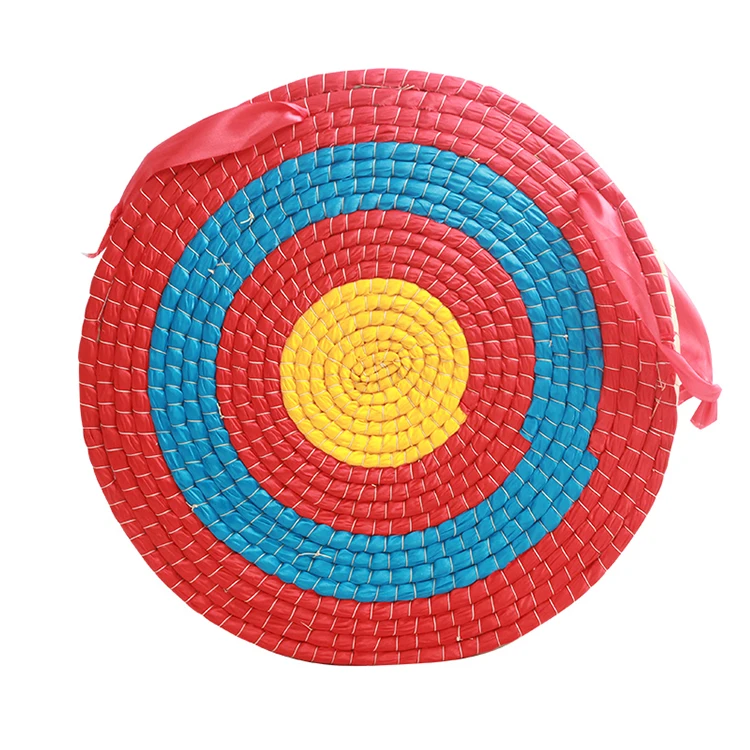 

Archery Practice Arrow Target Shooting 50cm Red Color Straw Archery Target