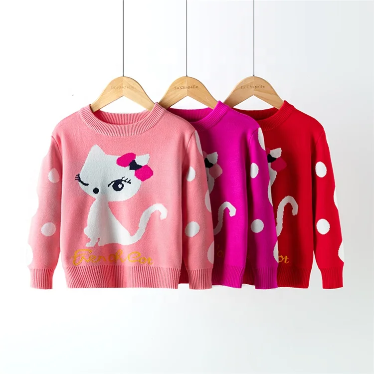 
Wholesale Multicolor Cotton Knitted Children Clothes Sweater 